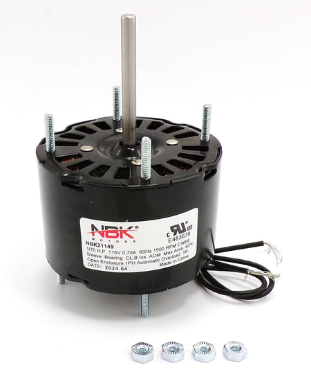 NBK-21149 – Multi Purpose Fan Motor 115V/60Hz – (Special Order) - Total Hearth