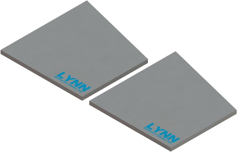 Lynn Manufacturing Replacement Quadrafire Baffle Board, Voyageur Grand Acc, SRV7075-186, Set of 2, 2376A
