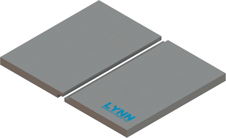 Lynn Manufacturing Replacement Regency Fireplace Products Ceramic Fiber Baffle Board Classic F2400, I2450 & F2450, Hampton HI2450, Cascades F2500 & 2500 Insert, 020-957, 2875A