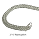 3/16"in Rope Gasket by the Foot - Total Hearth