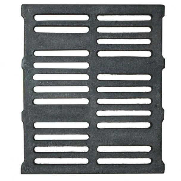 US Stove Fire Grate (40076) – OEM Cast Iron Bottom Grate for Wood & Coal Circulators (11-1/2" x 9-3/4") - Total Hearth