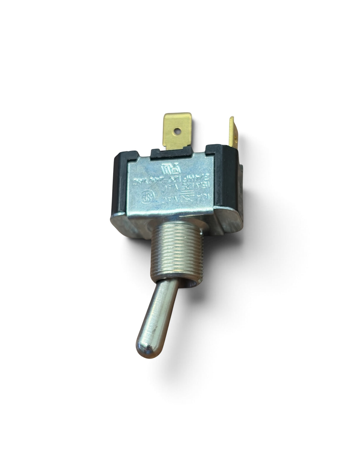 Switch 2-prong toggle switch for universal wood stove on/off or high-low control, part 4TS2-HD