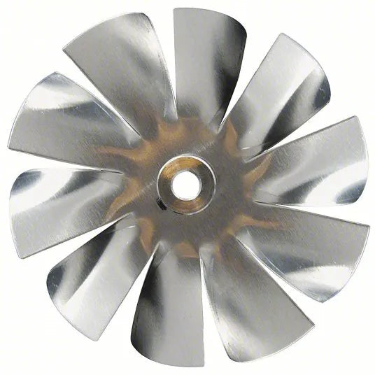 4" Fan Blade – CW Rotation | 5/16" Bore | 10-Blade Aluminum (1fb4516) - Total Hearth