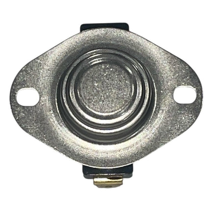 Adjustable Temperature Limit Controller (6UEE1) – Close on Rise, SPST, 90°F–130°F Closing, 70°F–110°F Opening – Surface Mount Thermo-Disc - Total Hearth