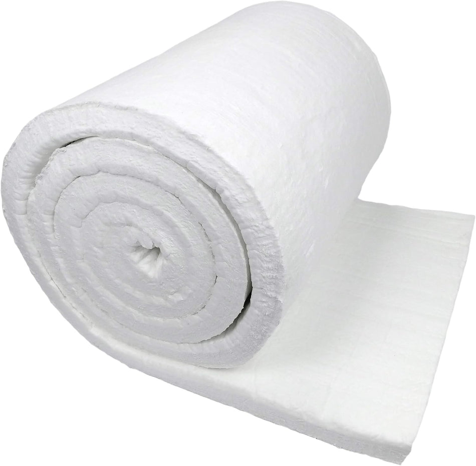 Superwool Ceramic Fiber Insulation, 2" Thick x 12" x 24", 2400F Fireproof Insulation Blanket - Sold by the Running Foot.