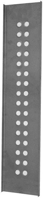 Blue Ridge After Burner with Holes (9BRABH) – 24" x 5" Replacement Baffle Plate for Wood Stoves - Total Hearth