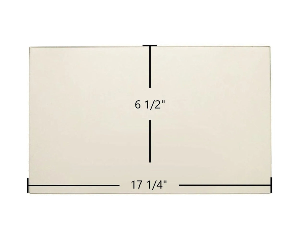 All Nighter Giant Moe Replacement Glass – 17 1/4" x 6 1/2" (Part #161056) - Total Hearth
