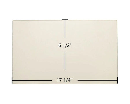 All Nighter Giant Moe Replacement Glass – 17 1/4" x 6 1/2" (Part #161056) - Total Hearth
