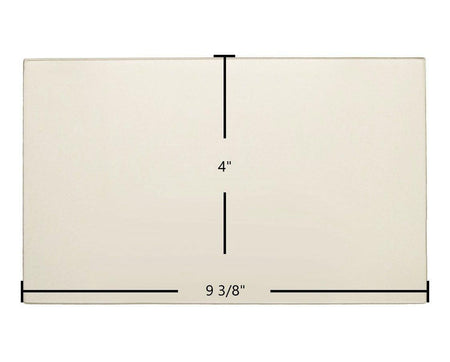 Appalachian 52 Bay Side Glass – 9 3/8" x 4" (Part #0610-4093) - Total Hearth