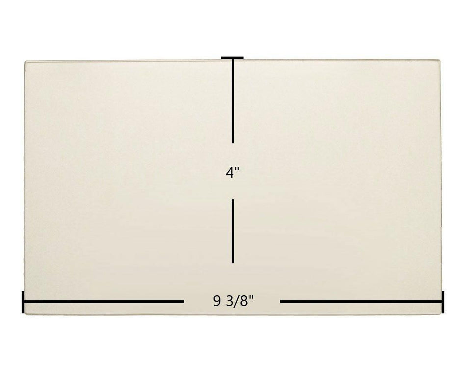 Appalachian 52 Bay Side Glass – 9 3/8" x 4" (Part #0610-4093) - Total Hearth