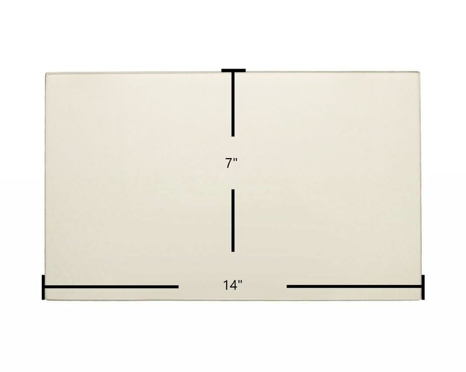 Appalachian 7GAD Replacement Glass – 14" x 7" (Part #7GAD-147) - Total Hearth