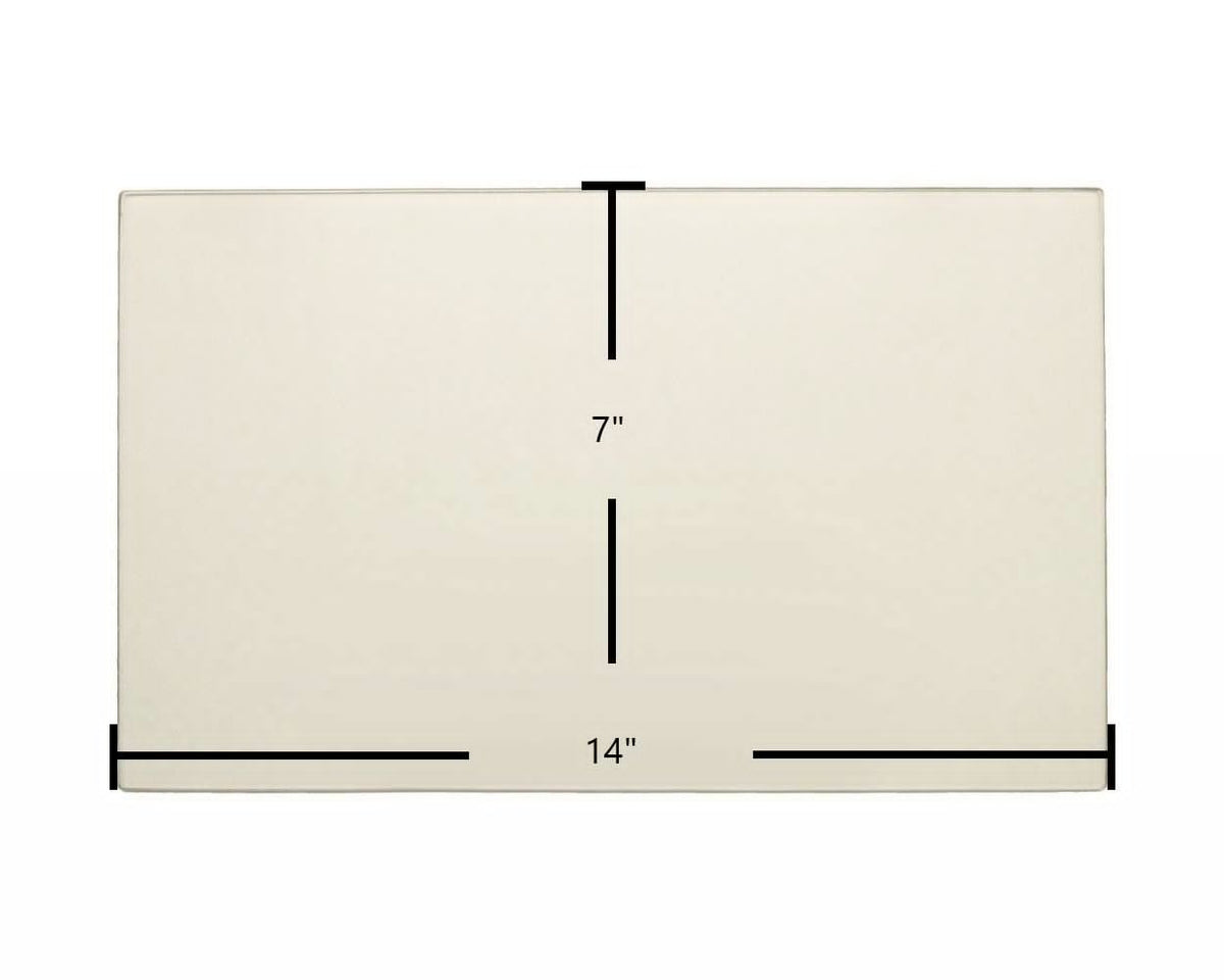 Appalachian 7GAD Replacement Glass – 14" x 7" (Part #7GAD-147) - Total Hearth