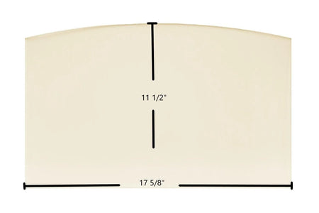 Arrow i22 Replacement Glass – 17 5/8" x 11 1/2" (Part #20369) - Total Hearth
