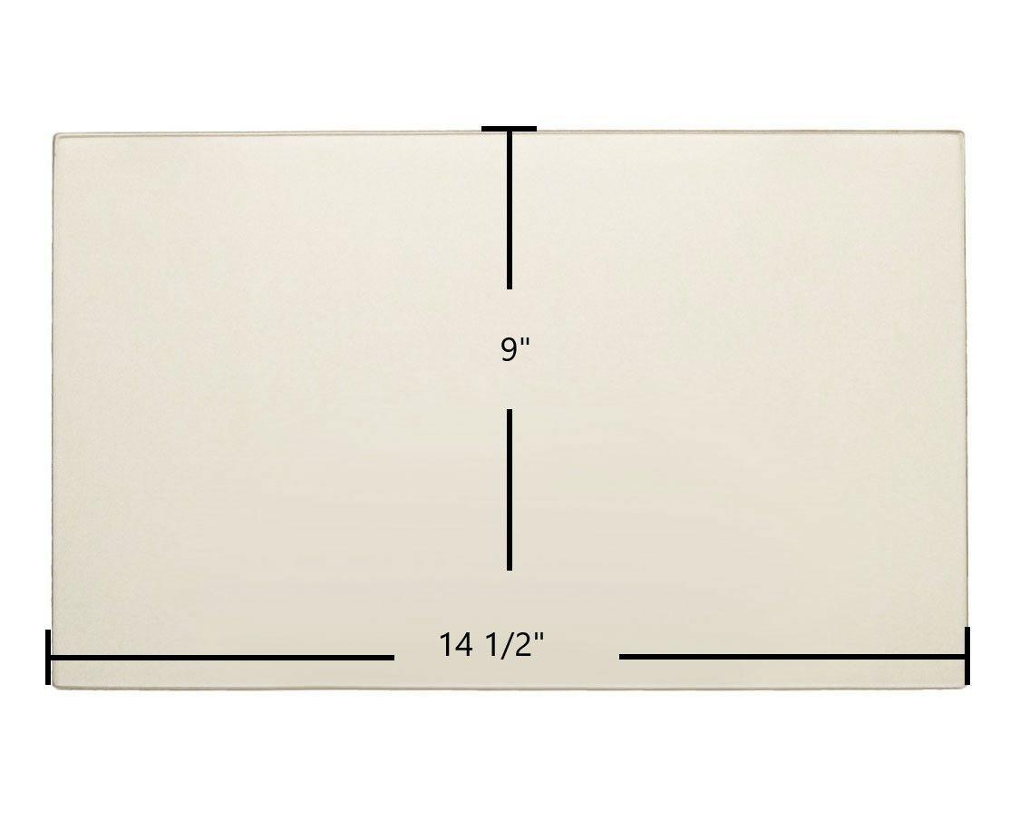 Ashley AC2000, AWC31, US Stove 2200I Door Glass Replacement – 14 1/2" x 9" Ceramic Panel (891813) - Total Hearth