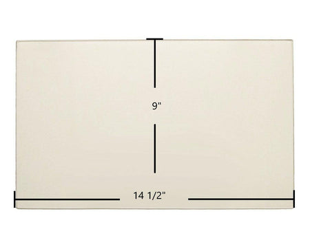 Ashley AC2000, AWC31, US Stove 2200I Door Glass Replacement – 14 1/2" x 9" Ceramic Panel (891813) - Total Hearth