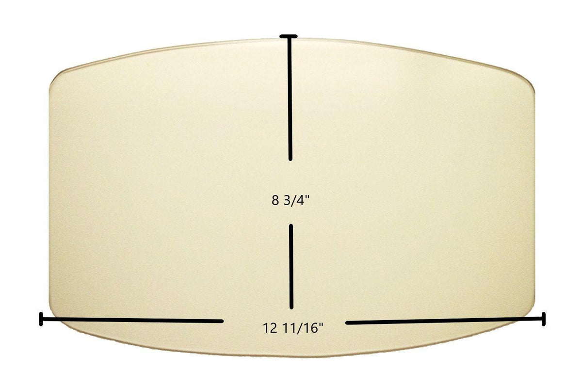Avalon 796 / 700 / 901 (Small) Door Glass Replacement – 12 11/16" x 8 3/4" High-Temperature Ceramic Glass Panel (994-00300) - Total Hearth
