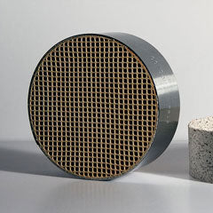 Catalytic Combustor – Condar CC-001 | Round 25 Cell | 6" Diameter x 2" Thick | Stainless Steel Wrapped | OEM Replacement
