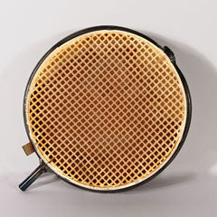 Catalytic Combustor – Condar CC-007 | Round 25 Cell | 6" Diameter x 2" Thick | Stainless Steel Wrapped Special Can | OEM Replacement