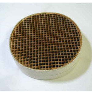 Catalytic Combustor – Condar CC-009 | Round 25 Cell | 5.75" Diameter x 1.5" Thick | Gasket Wrapped | OEM Replacement