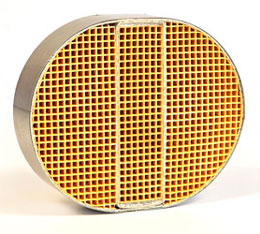Catalytic Combustor – Condar CC-111 | Oval 16 Cell | 9" x 7" x 2" | Stainless Steel Wrapped | OEM Replacement