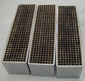 Catalytic Combustor – Condar CC-163 | 16 Cell | 7" x 2" x 2" | Stainless Steel Wrapped | Set of 3 | OEM Replacement