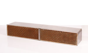 Catalytic Combustor – Condar CC-256 | 16 Cell | 15.3" x 2.7" x 3" | Stainless Steel Wrapped | OEM Replacement