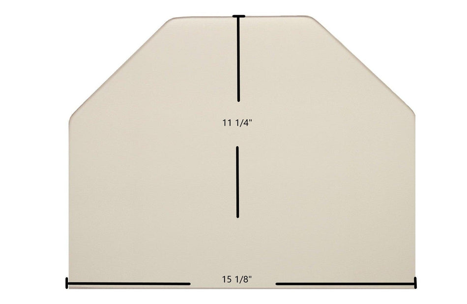 Consolidated Dutchwest X-Large #2462 Cat Archtop Ceramic Glass Panel – 15 1/8" x 11 1/4" (Part #700-1161) - Total Hearth