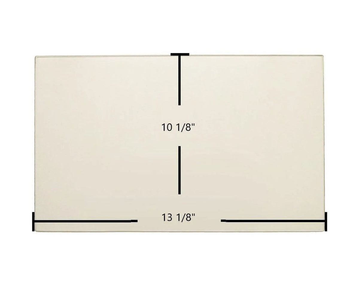Caddy Apollo, Caddy Mini Caddy, Caddy Alterna Door Glass Replacement – 13 1/8" x 10 1/8" High-Temperature Ceramic Glass Panel (SE51352-1) - Total Hearth