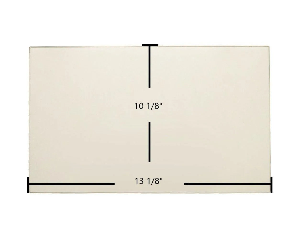 Caddy Apollo, Caddy Mini Caddy, Caddy Alterna Door Glass Replacement – 13 1/8" x 10 1/8" High-Temperature Ceramic Glass Panel (SE51352-1) - Total Hearth