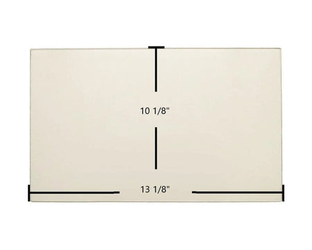 Caddy Apollo, Caddy Mini Caddy, Caddy Alterna Door Glass Replacement – 13 1/8" x 10 1/8" High-Temperature Ceramic Glass Panel (SE51352-1) - Total Hearth