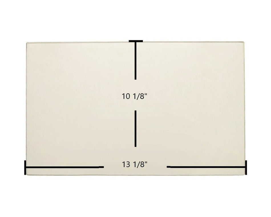 Caddy Apollo, Caddy Mini Caddy, Caddy Alterna Door Glass Replacement – 13 1/8" x 10 1/8" High-Temperature Ceramic Glass Panel (SE51352-1) - Total Hearth