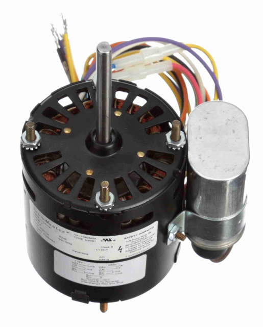 HVAC Refrigeration Motor – EM1127 | 1/12 HP | 1550 RPM | 115/230V | OAO | Fasco Refrigeration Fan Motor Replacement