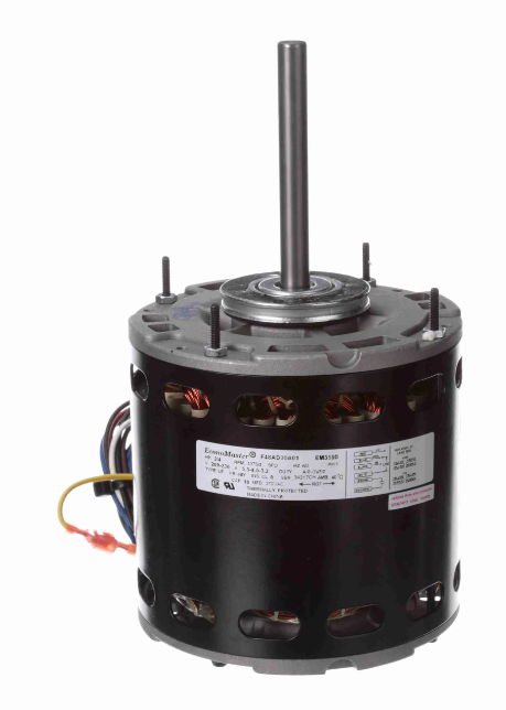 HVAC Furnace Blower Motor – EM3590 | 3/4 HP | 1075 RPM | 208-230V | 3-Speed | Open Air Over | OEM Replacement