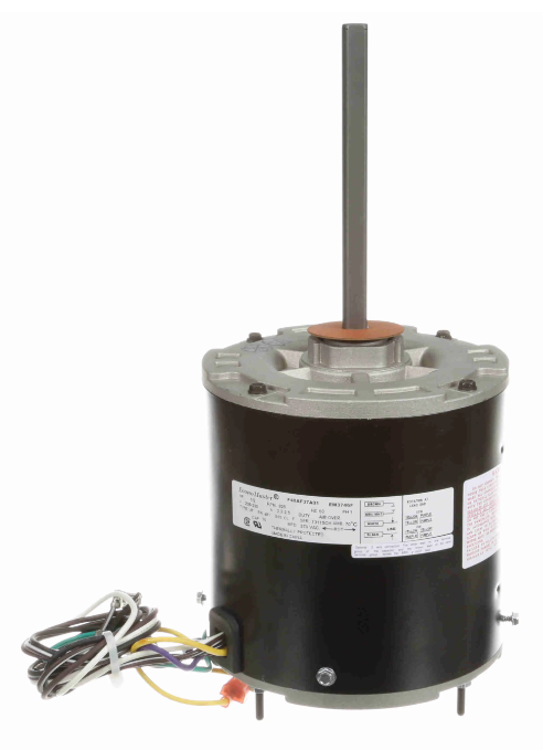 HVAC Condenser Fan Motor – EM3746F | 1/2 HP | 825 RPM | 208-230V | TEAO | OEM Replacement