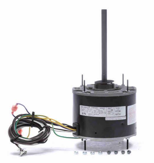 HVAC Condenser Fan Motor – EM3458F | 1/3–1/6 HP | 1075 RPM | 208-230V | TEAO | OEM Replacement