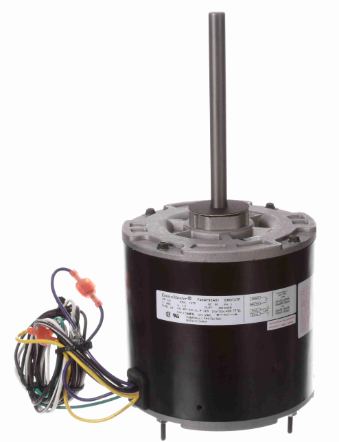 HVAC Condenser Fan Motor – EM3737F | 1/3 HP | 1075 RPM | 460V | Totally Enclosed | OEM Replacement