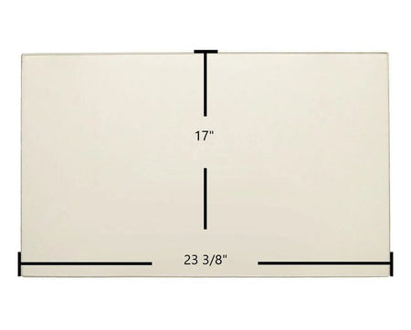 Enerzone Destination 1.6 Ceramic Glass Panel (23 3/8" x 17") | High-Temperature Replacement Door Glass - Total Hearth