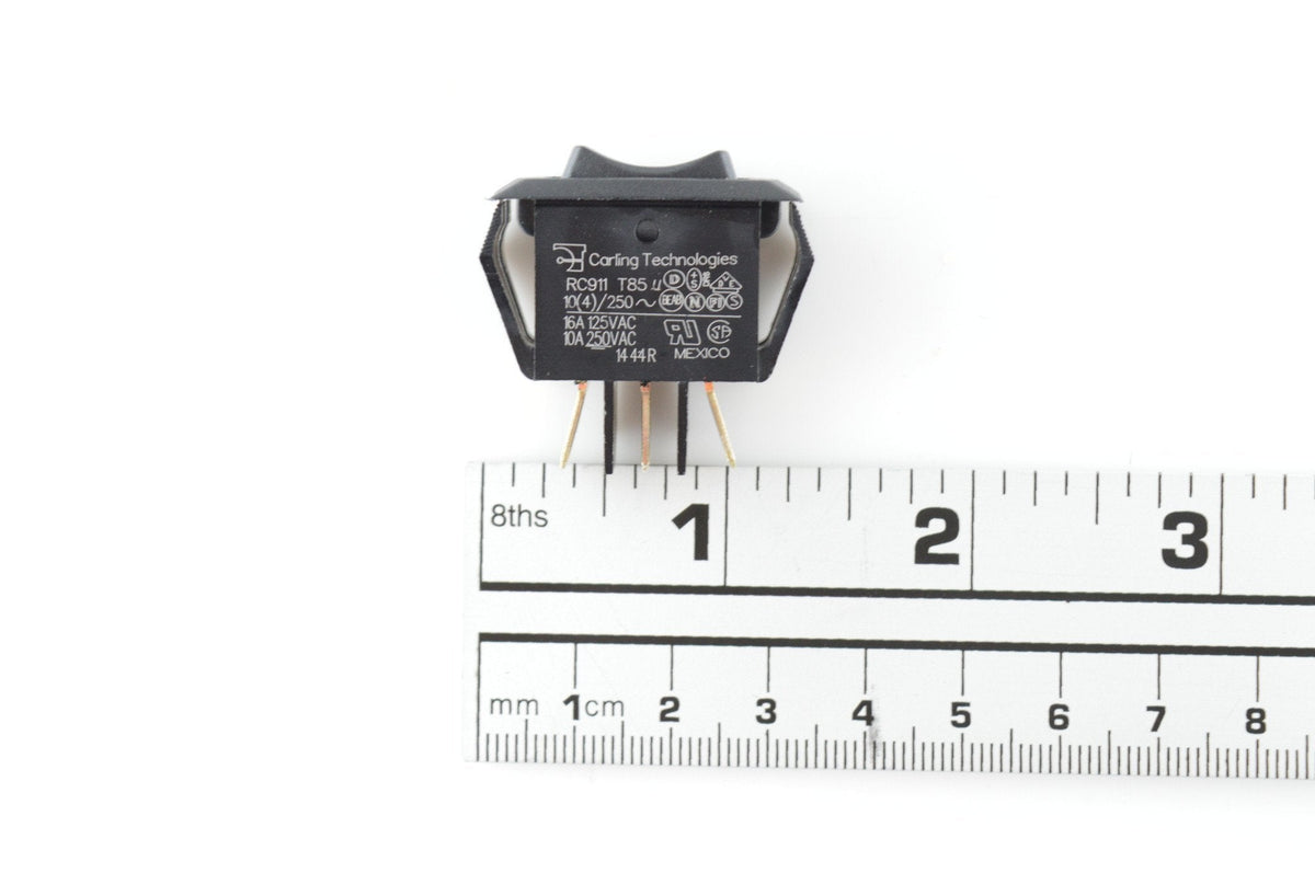 910-140 Three-Way Fireplace and Blower Switch - product view 1