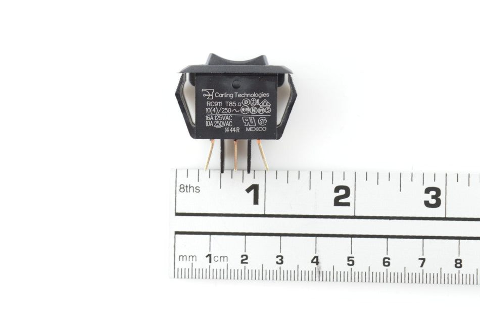 910-140 Three-Way Fireplace and Blower Switch - product view 1