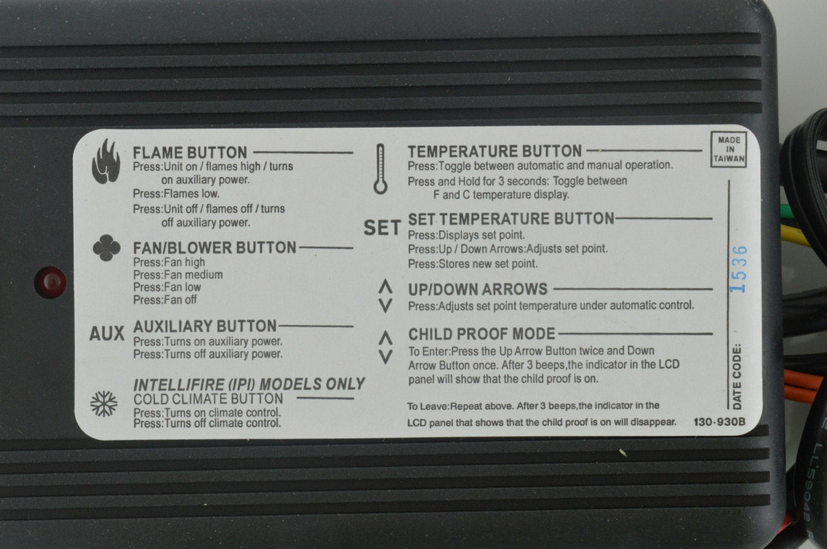 Hearth & Home WSK-MLT Multifunction Wall Switch Kit - product view 16