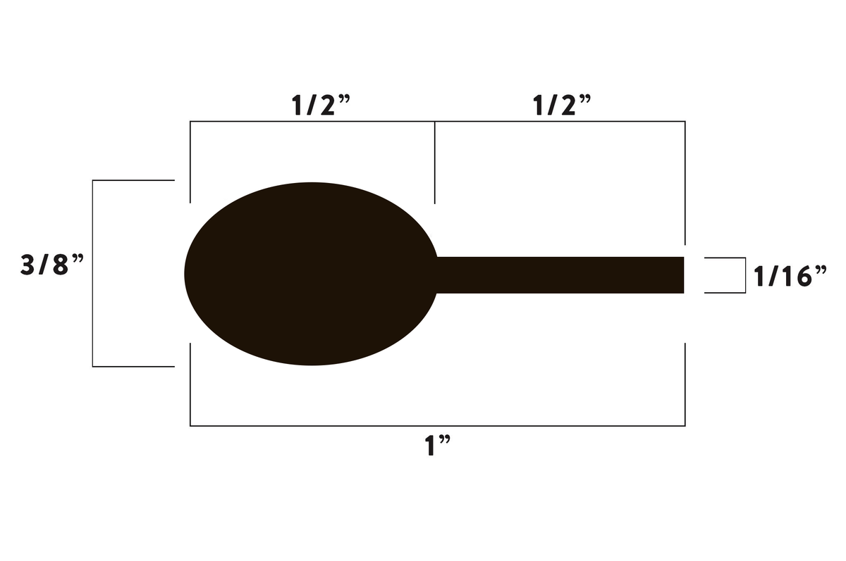 Heatilator 28091/10 Reference Glass Gasket, 10 Feet - product view 6