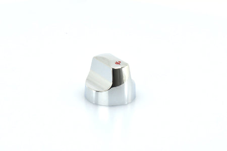 Napoleon N380-0020-RD Chrome Control Knob with Red Flame - product view 1