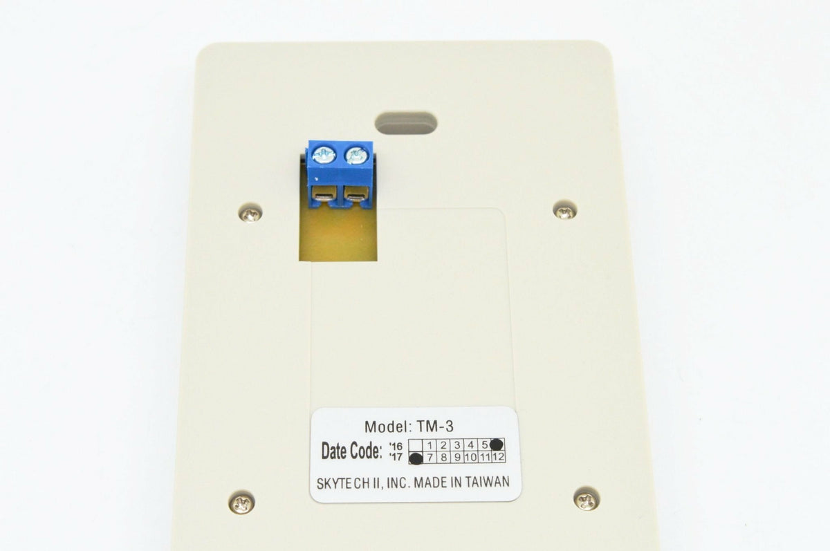 Skytech TM-3 Wired Wall Timer, 30/60/120 Minutes - product view 2
