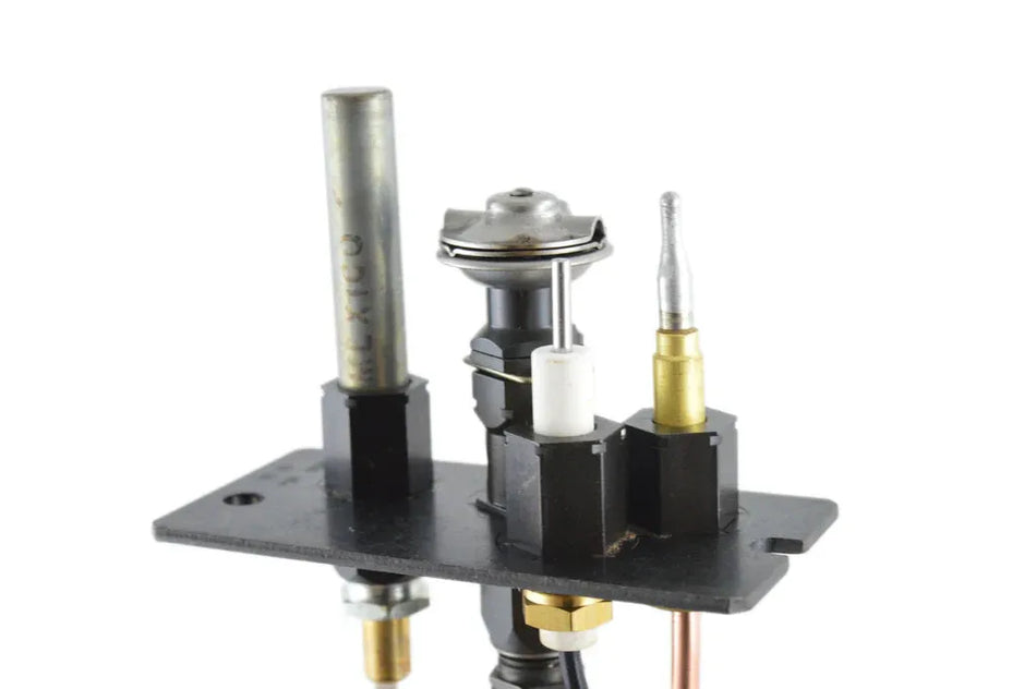 SIT Top Mount Pilot Assembly – Natural Gas | 2103-010 | Replaces 530-510A | Flat 3-Way Pilot with Thermocouple & Thermopile - Total Hearth