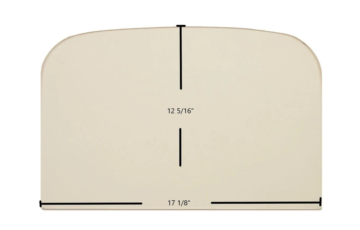 Harman Oakwood Ceramic Glass Panel (17 1/8" x 12 5/16") – Archtop High-Temp Replacement | Part #3-40-21130, 1-00-21130 - Total Hearth