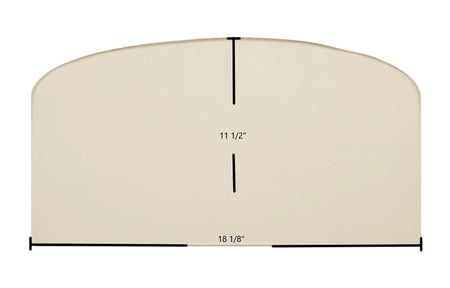 Hi-Flame Glofire 737 Ceramic Glass Panel – High-Temperature Replacement (18 1/8" x 11 1/2") - Total Hearth