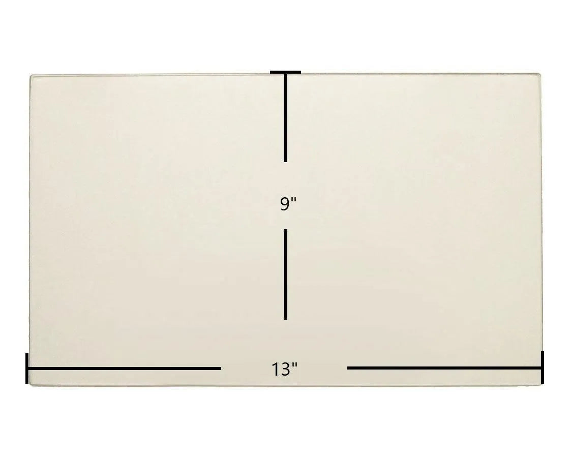 Hudson River Stove Works Chatham, Davenport & Kinderhook Ceramic Glass Panel – High-Temperature Replacement - Total Hearth