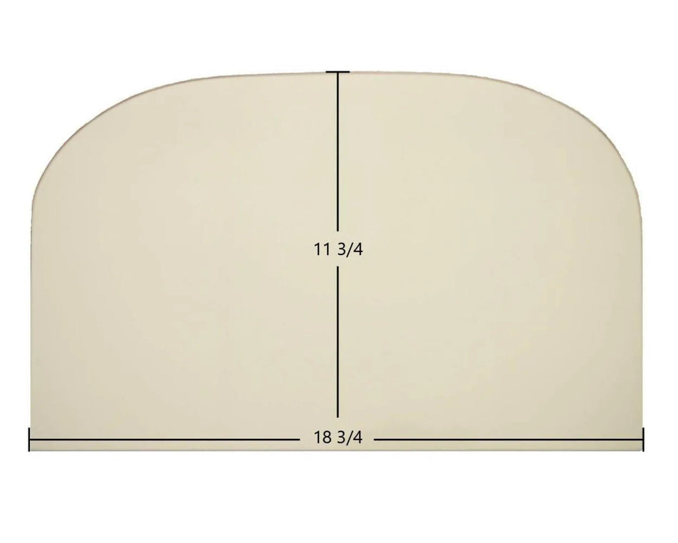 Jotul F 500 Oslo Ceramic Glass Panel – Replacement for Part #129069 (18 3/4" x 11 3/4") - Total Hearth