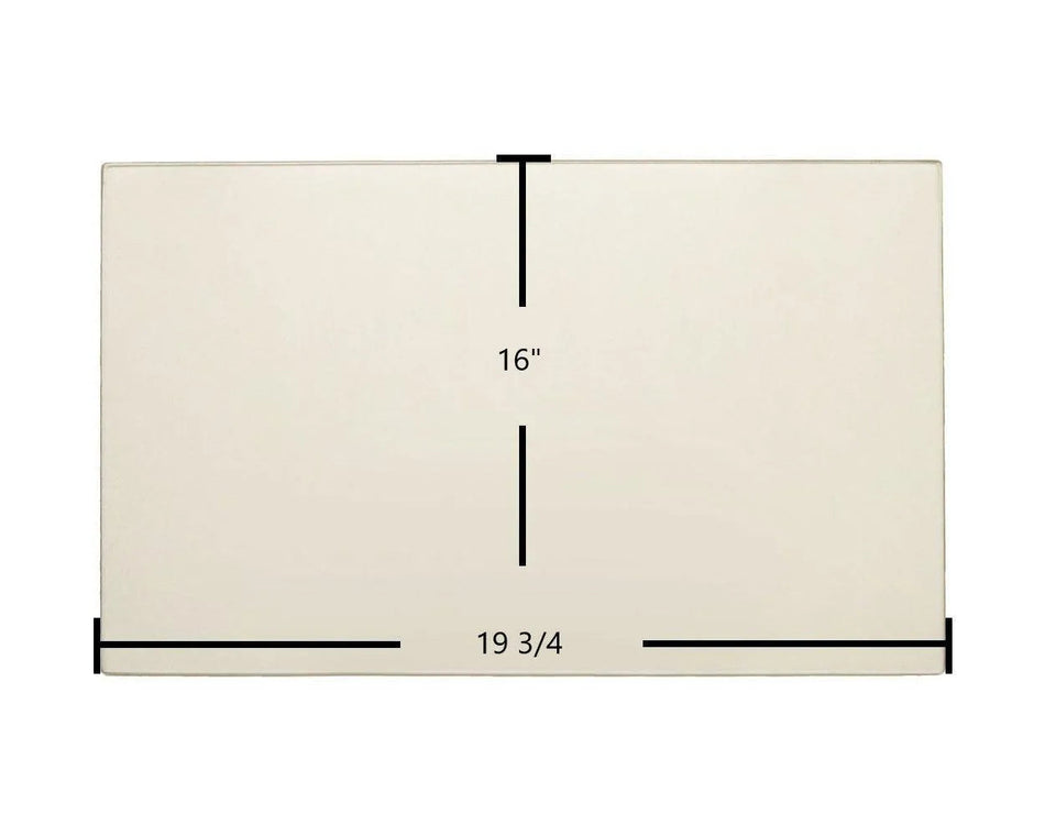 Jotul GF 400 Sebago Ceramic Glass Panel – OEM Replacement (19 3/4" x 16") - Total Hearth