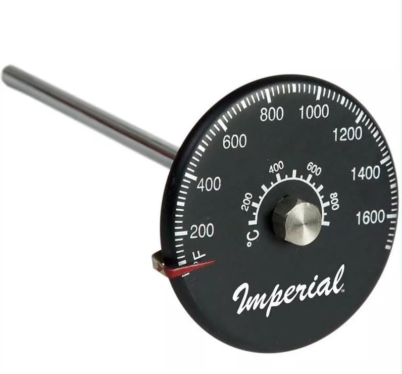 Imperial Flue-Gas Stove Pipe Probe Thermometer 1,700f w/ Magnetic Mount (KK0166)